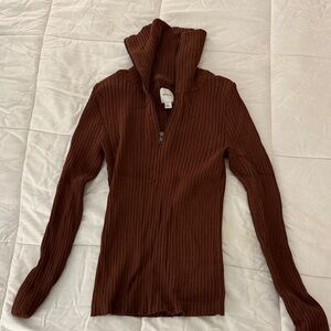 Anthropologie Brown Sweater
